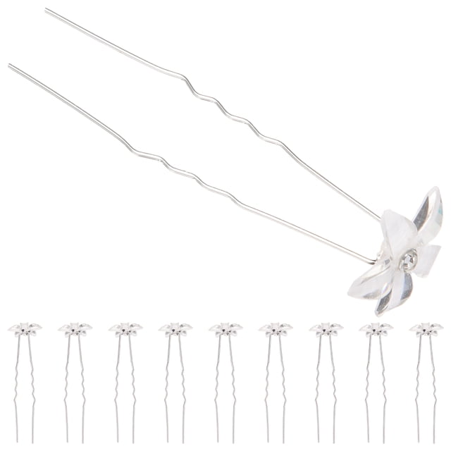 unbranded 10Ud Horquillas Para De Novia Con En Plata Y Para Y Estilo