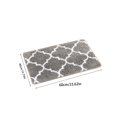 thumbnail image 3 of Bathroom Floor Mat, Entrance Water Absorption Non-slip Carpet, Fine Fiber Polyester, Machine Washable, Soft, For Bathroom, Kitchen, Bedroom, 3 of 6