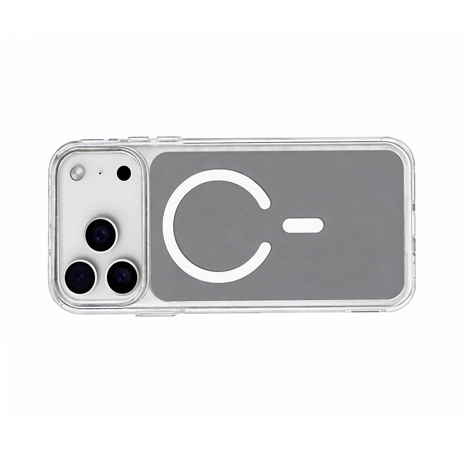 MagSafe-Compatible Aura Case for iPhone 17 Pro Max - Grey