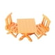 thumbnail image 2 of Muebles de casa de muñecas en miniatura, modelo de artesanía DIY, juego de silla de casa de muñecas de simulación juego de simulación para, 2 of 9