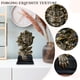 thumbnail image 5 of Estatua De Resina Estatua De Resina Estatua de resina de cabeza de león para manualidades, adornos de figuritas para decoración del hogar (estilo A), 5 of 6
