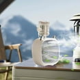 thumbnail image 4 of SPOORYYO Water Conditioning Fan Mini Fan Desktop Turbo Spray Humidification Cooler Portable Rechargeable Misting Fan, Multiple Colors Available, 4 of 8