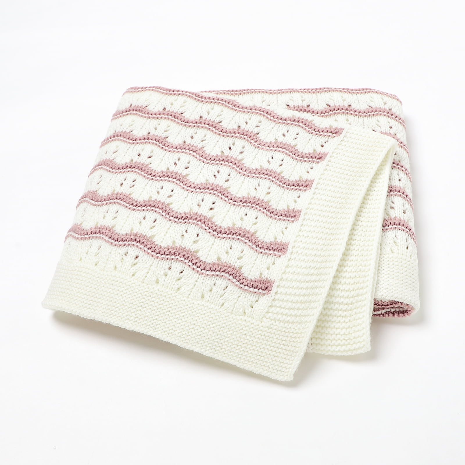 Baby Blanket Knitted 100*80CM Sleep Covers Newborn Girl Boy Bedding