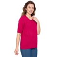 thumbnail image 5 of Turtle Bay New York Women's Button Front Cardigan with a Unique Elbow Cuff Style, 5 of 7