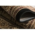 thumbnail image 4 of Rug Branch Traditional Moroccan  Black Beige Indoor Runner Rug - 3x15, 4 of 6