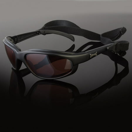 Chopper Wind Resistant STRAP Sunglasses Extreme Sports Motorcycle Riding