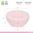 thumbnail image 3 of Barbie I'm Unstoppable Kid's Couch by Evolur In Pink, 3 of 6