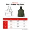thumbnail image 2 of Rokka&Rolla Men's Half Zip Windbreaker (Exclusive on Walmart), 2 of 11