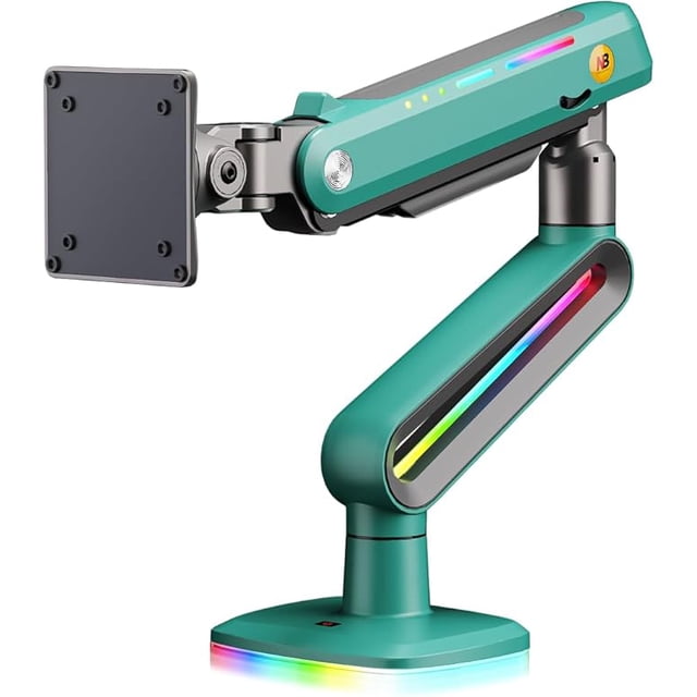Soporte para Monitor 32” a 60” con Iluminación RGB North Bayou | Ajuste de Altura y Extensión