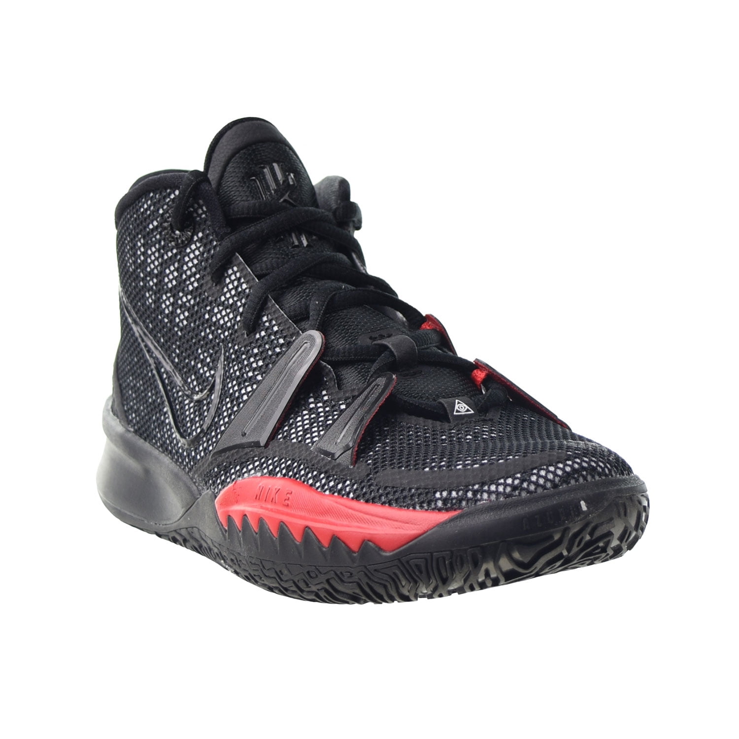 nike kyrie 7 basketball shoes black and red
