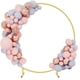thumbnail image 1 of Soporte circular con forma de arco con forma de globo Mercijzyasang, 220 cm, metal dorado, 1 of 8