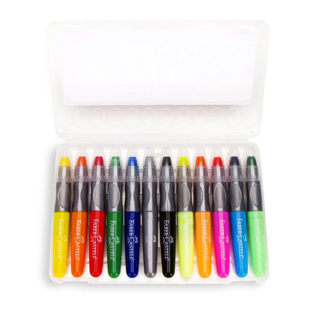 FaberCastell Gel Crayons 12 count