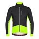 thumbnail image 2 of Jersey de Ciclismo Invierno Térmica Forro Polar Cálido Acampar Ejercicio de Senderismo Gimnasio - Negro con Verde S S Macarena Chaqueta de ciclismo de polar térmico, 2 of 8