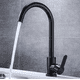thumbnail image 1 of Llave para cocina ESATTO Tarja Fregadero negro Mate GC-028, 1 of 3