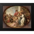thumbnail image 2 of West, Benjamin 24x20 Black Modern Framed Museum Art Print Titled - British Manufactory A Sketch, 2 of 5