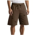 thumbnail image 2 of JDQJBZ Men's Sweat Shorts Solid Pocket Drawstring Elastic 5 Inch Casual Shorts, 2 of 5