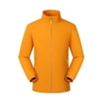thumbnail image 5 of YODETEY Men’s Stand Collar Lightweight Zip Jacket, Long Sleeve Windproof Softshell Jacket , Size XXS-XL, 5 of 10