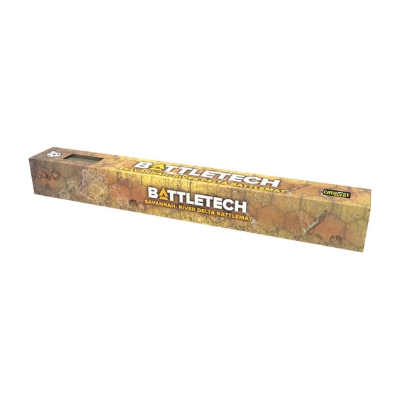 BattleTech: BattleMat - Savannahs Large Lakes/Box Canyon