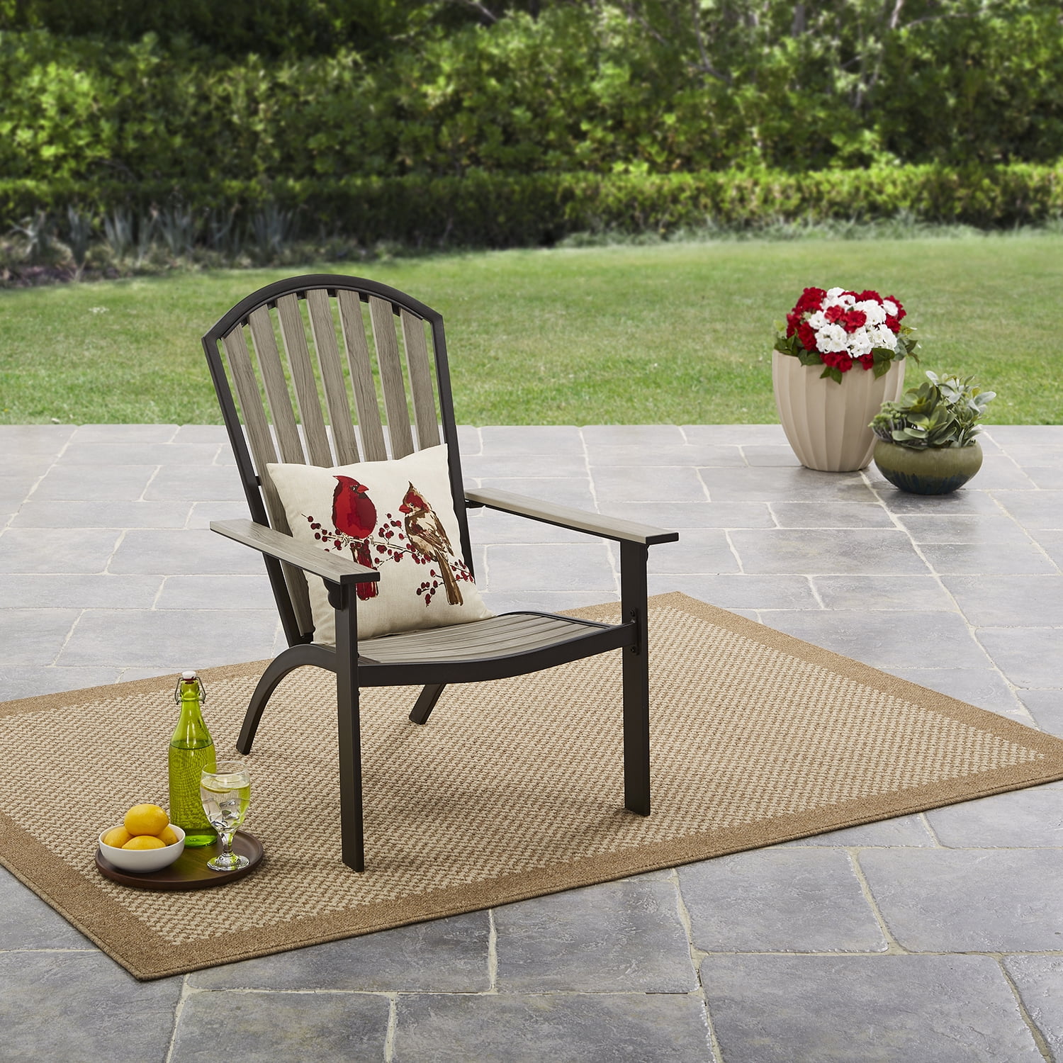Mainstays Springview Hills Resin Outdoor Adirondack Chair 