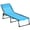 Blue, variant on Foldable Chaise Lounge Chair for Pool, Patio Sun Tanning Chair with 4-Position Reclining Back, Breathable Mesh & Bungee Seat, Wine Red
