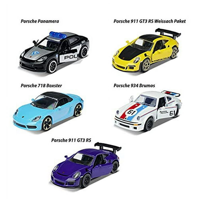 Majorette 1:64 Porsche Edition 5-Pack Die-cast Cars, Toys for Kids and  Adults (212053171) 