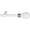 Glossy White, variant on Urbanest Adjustable Single Curtain Rod Set Odette Finials – 3/4 -Inch Diameter, With Glossy White Rod, 84–120 Inches