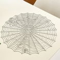 thumbnail image 5 of ZToonmas Halloween Spider Web Placemats, Non-Slip Silicone Table Mats, Halloween Decoration Indoor for Table Kitchens, 5 of 8