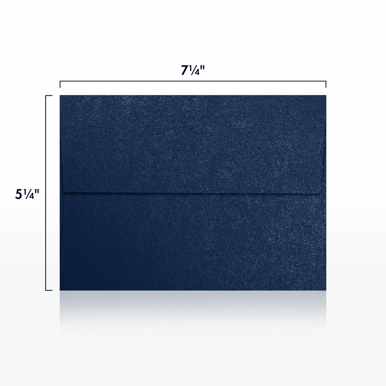 LUXPaper A7 Invitation Envelopes, 5 1/4 x 7 1/4, Lapis Metallic, 250/Pack