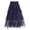 Blue, variant on YUEHUA Women's Flowy Hemline Midi Skirt Elegant Smock A-Line Fairy Patterned Elastic High Waist Ruffle Tulle Layered Skirt