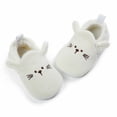 thumbnail image 6 of 9-12 Months Baby Boys Girls Shoes Non-Slip Infant First Walkers Baby Walking Shoes Pre Step Shoes For Boys And Girls Indoor Anti-skid Overshoes Cartoon Baby Comfortable Walking Shoes White, 6 of 7