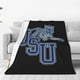 thumbnail image 1 of Manta de la Universidad Estatal de Jackson, elegante, linda, súper suave y cálida, para todas las estaciones, 1 of 5