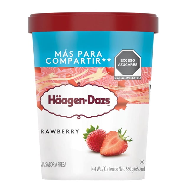 Helado Haagen Dazs fresa 650 ml