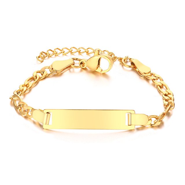 Pulsera personalizada de mariposa para bebé recién nacido, nombre personalizado, pulseras de eslabones de cadena Figaro para niñas, regalos para niños y niños Tan Jianjun unisex
