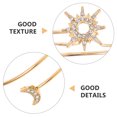 thumbnail image 3 of Moluckfu Adjustable Accessory Geometric Bracelet for Stylish Daily Wear and Travel, 3 of 8