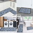 thumbnail image 5 of Paw Print Dog Bone Kitchen Rugs Sets Of 2,Anti Fatigue Kitchen Mat Rugs Non Slip Washable,Decorative Kitchen Floor Mats for Kitchen,Sink,Laundry,17"X30"+17"X47", 5 of 7