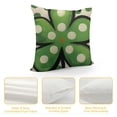 thumbnail image 4 of SHANXI St.Patricks Day , Holiday Spring Decorative Pillow Case Decor for Sofa Couch 24x24in, 4 of 5