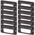 thumbnail image 3 of BRIGHTFUFU 12 marcos portaetiquetas de metal para cajones y gabinetes, portaetiquetas retro, 3 of 7