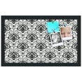 thumbnail image 2 of PinPix 20x12 Custom Cork Bulletin Board Grand Floral Motif Poster Board Has a Fabric Style Canvas Finish, Framed in Grand Floral Motif, by ArtToFrames (PinPix-181), 2 of 5