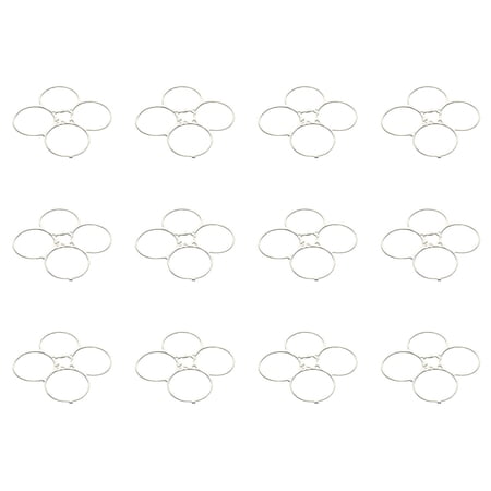 HobbyFlip Nano Quadcopter Protection Cover Guard Propeller H111-10 Compatible with Hubsan Nano Q4 H111 12 Pack