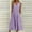 A0187-Purple, variant on QUINDOS Womens Dresses 2025 V-neck Casual Sleeveless Sundress Sun Dresses Summer Tank Button Striped Long Midi Womens Dresses