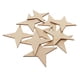 thumbnail image 1 of Adornos artesanales de con formas de estrella de 4 puntas de sin terminar 10 piezas 80x80cm, 1 of 9