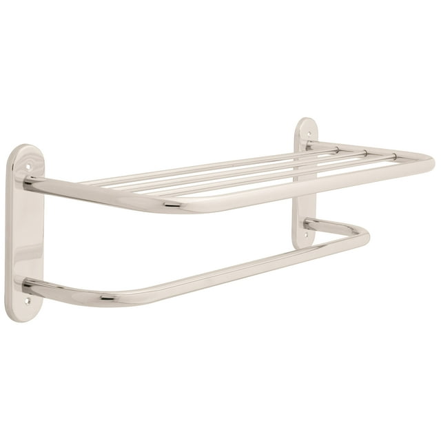 Franklin Brass 2780SSA1, Bath Hardware Accessory, Align Lock Towel Shelf,Bright Stainless Steel