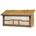 thumbnail image 1 of Americas Finest Lighting AF-3062-WB-HN Cloud Lift Horizontal Mailbox, Honey - Warm Brass, 1 of 1