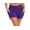 Purple, variant on Natural Uniforms Women's High Waist Yoga Shorts Tummy Control with Deep Pockets (X-Small, Black)