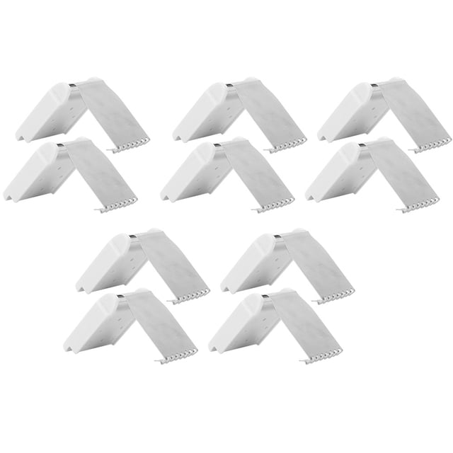 Fyearfly Máquina de Tejer de aleación de Aluminio Universal, Colgador de Garra, Accesorios para máquina de Tejer, Manual, Herramientas de Costura DIY para máquina de Tejer(10 pcs)