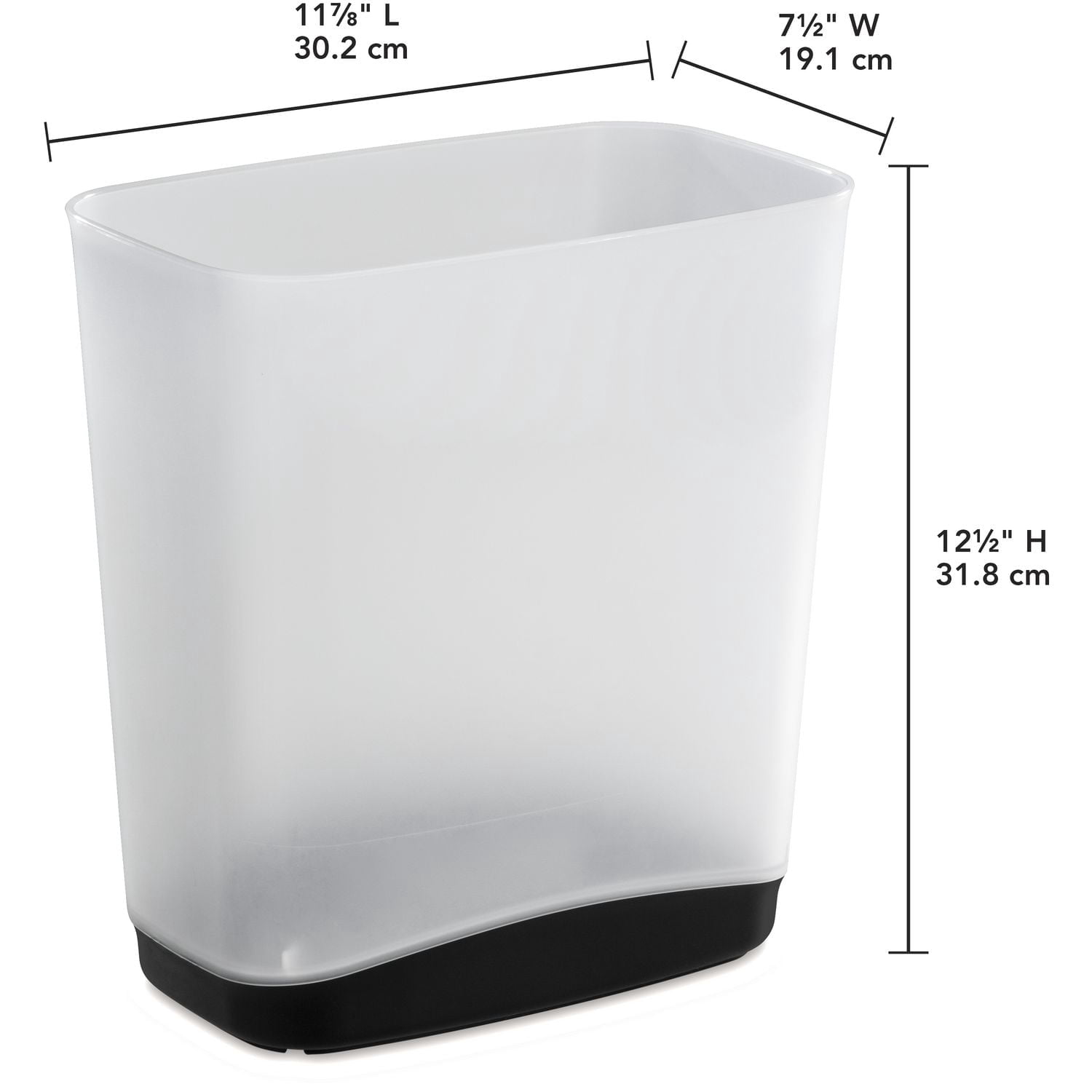 Corbeille Étroite 12.5L Sterilite