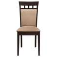 thumbnail image 4 of Gabriel Closed Back Dining Side Chair Cappuccino, 4 of 11