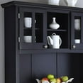 thumbnail image 2 of Homestyles Buffet Of Buffets Black Buffet with Hutch, 2 of 8