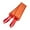 Orange, variant on Tarmeek Exfoliating Back Scrubber for Shower, Double-Sided Back Scrub Washcloth with Handles for Use in Shower, 30Inches Body Exfoliator Bath Tool to Clean Your Body Deeply for Men & Women Skin Care