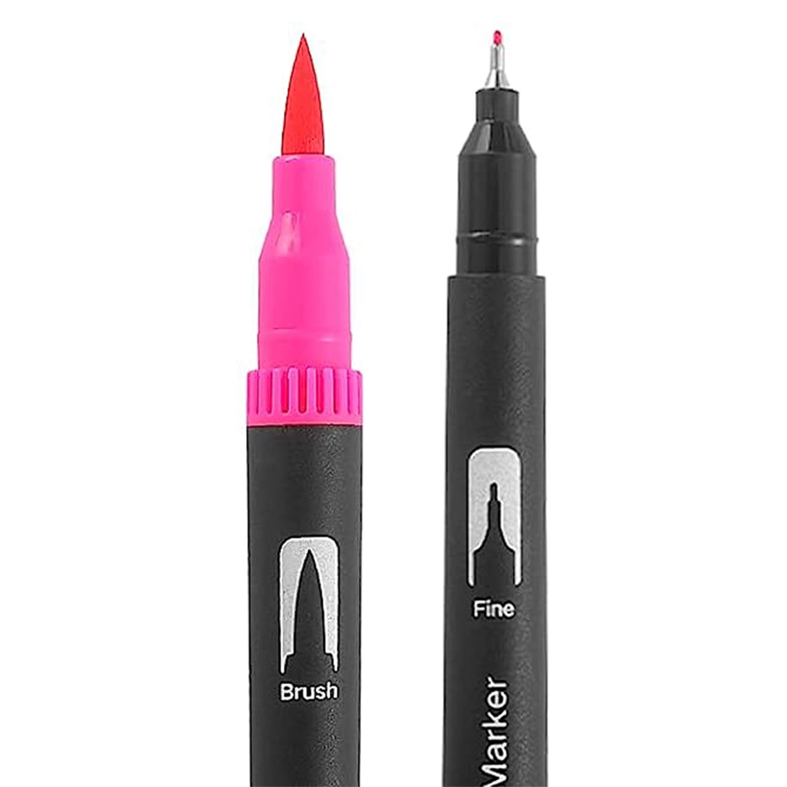 Innens Watercolor Brush Dual Tip Pens Brush Tip Water Soluble Marker Pen Set, 72 Colors